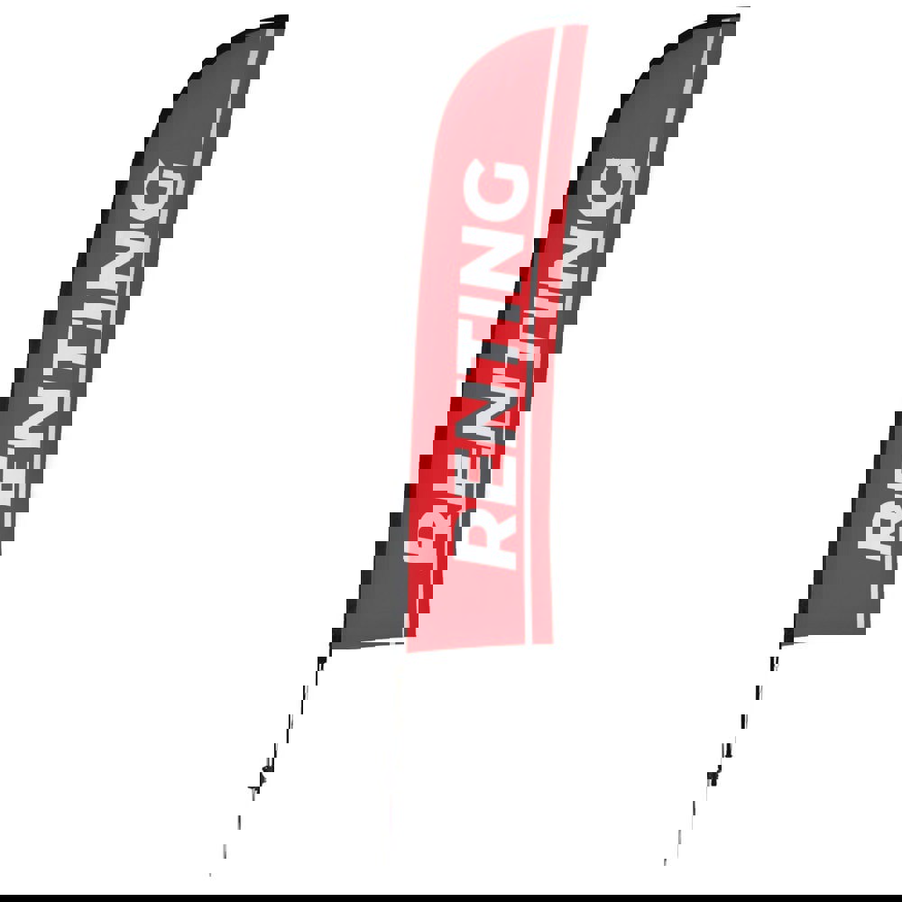 Safety Signs; Family: Architectural Sign ; Sign Type: General Information ; Sign Header: None ; Legend: Renting Red ; Message/Graphic: Message & Graphic ; Graphic Type: Message Only